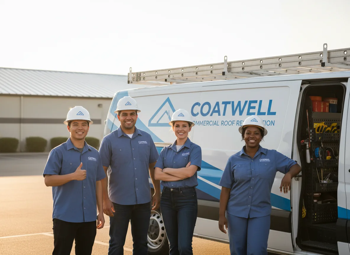 Commercial roof coating company in Swanton, VT